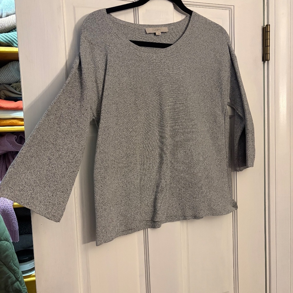 LOFT bell sleeve top